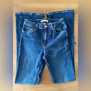 Zara bell-bottom jeans